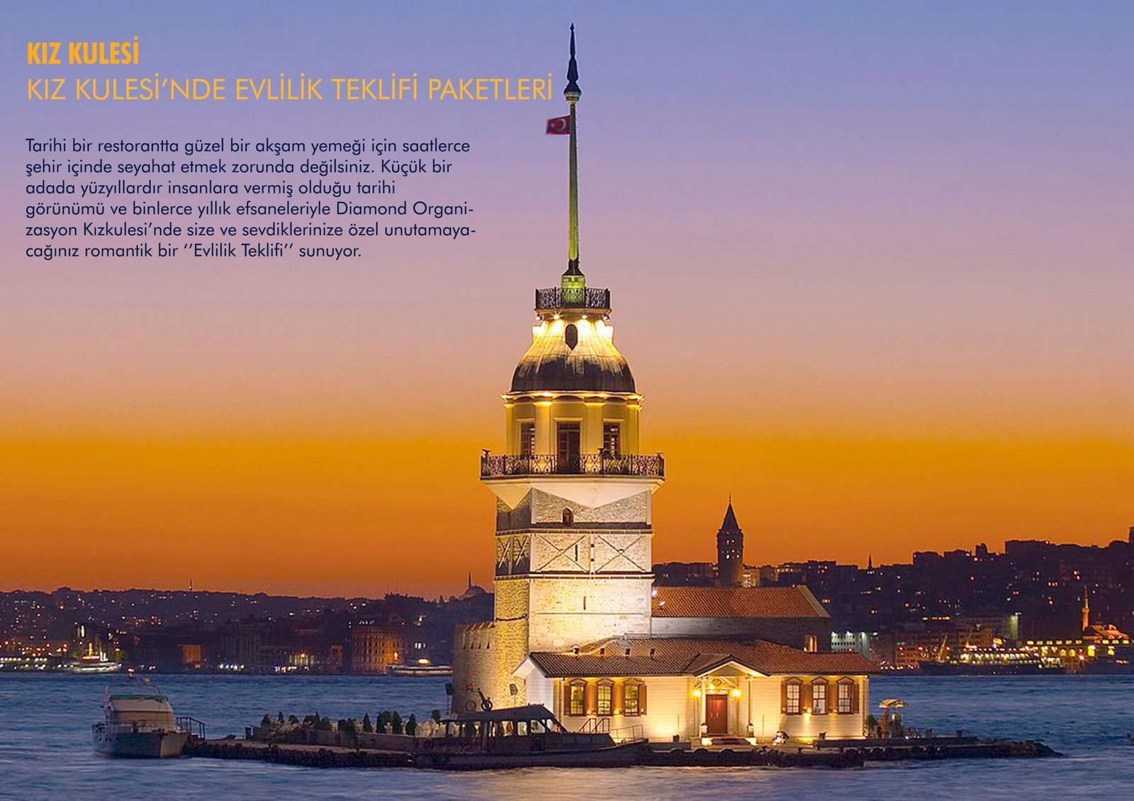 Kız Kulesi Evlilik Teklifi